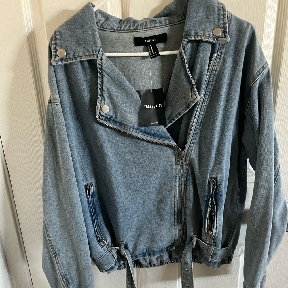 Denim Moto jacket